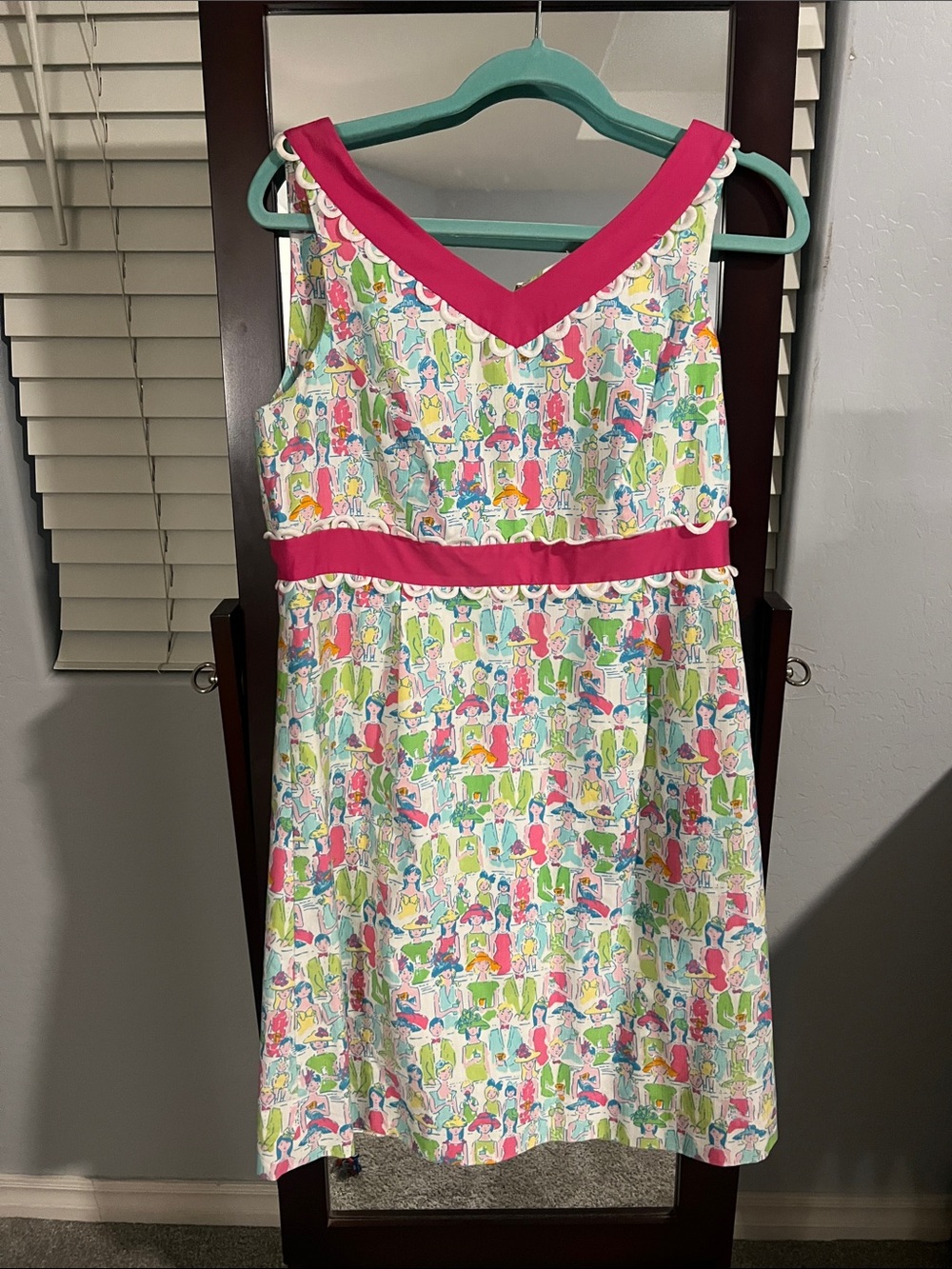 NWT Vintage Lilly Pulitzer Kentucky Derby Worth Shift Dress Giddy Up -HOLY GRAIL